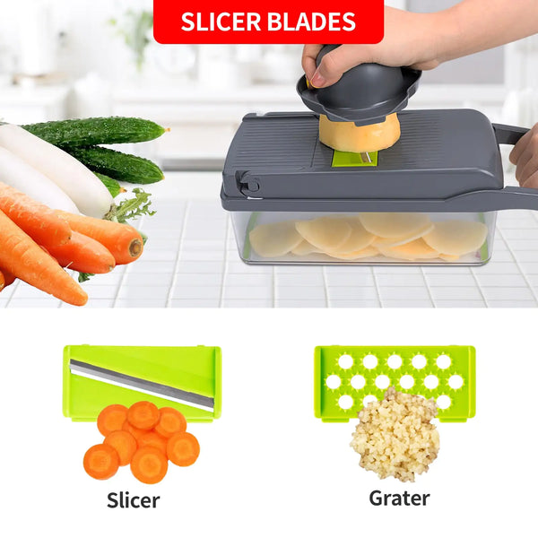 NEOHEXA™ - 10 in 1 Multifunctional Cutter Shredder Slicer